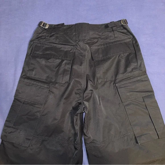 Marc Jacobs runway high-waisted flare leg black cargo pants - Picture 4 of 11